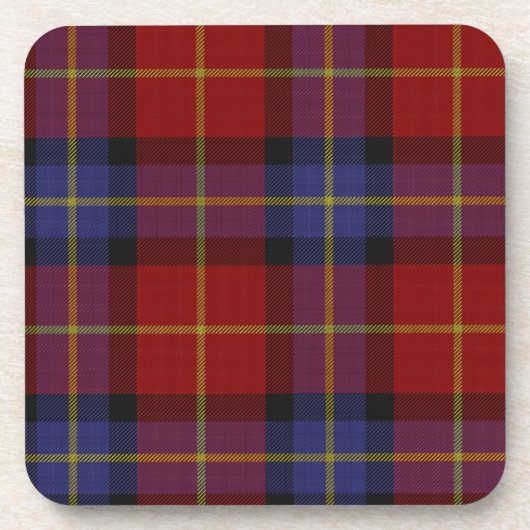 Tartan-Muster Untersetzer (Vorderseite)