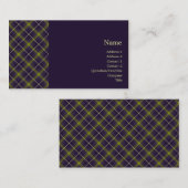 Tartan-Nr. 0019 Visitenkarte (Vorne/Hinten)