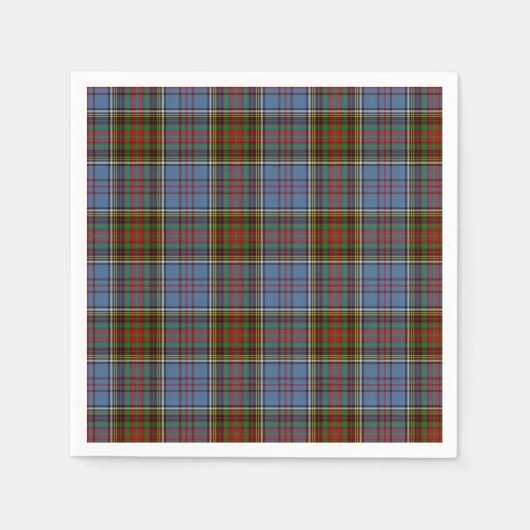 Tartan Paper Napkin Serviette (Vorderseite)