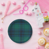 Tartan-Papierplatte Pappteller (Party)