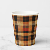 Tartan Pappbecher (Rückseite)