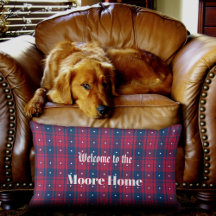 Tartan - Patriotic - Red Blue White Stars