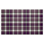 Tartan Pattern Eggplant und Green ID210 Stoff (Fat Quarter (45,7 x 55,9 cm))