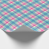 Tartan, pattern geschenkpapier (Ecke)