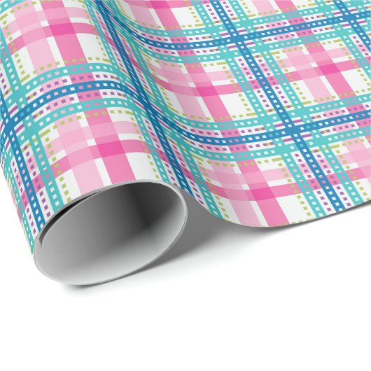 Tartan, pattern geschenkpapier (Rolleneckpunkt)