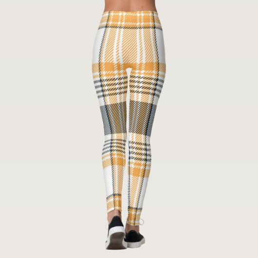 Tartan Pattern Leggings (Rückseite)