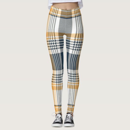 Tartan Pattern Leggings (Vorderseite)