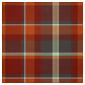 Tartan Pattern Paprika und Slate ID210 Stoff (Muster)