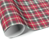 Tartan Pattern Weihnachten Kariert Geschenkpapier (Rolleneckpunkt)