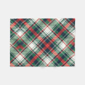 Tartan Plaid Blanket Fleecedecke (Vorderseite (Horizontal))