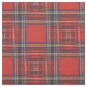 Tartan-Plaidermuster rotes Royal-Gewebe Stoff (Muster)