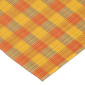 Tartan Print, farbig im Herbst, Tischdecke (Schrägansicht)