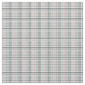 Tartan-Print, weiß geprüft, Stoff (Nahaufnahme)