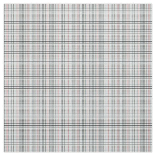Tartan-Print, weiß geprüft, Stoff (Muster)