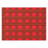Tartan, Red Crisscross Tischdecke (Vorderseite (Horizontal))