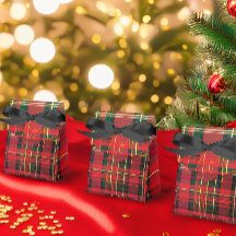 Tartan Red & Green Gold 'Joy'