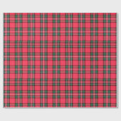 Tartan Red/Green ID768 Geschenkpapier (Flach)
