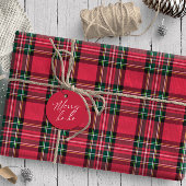 Tartan Red/Green ID768 Geschenkpapier