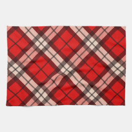 Tartan Red Kariert Kitchtuch Geschirrtuch