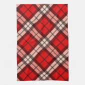 Tartan Red Kariert Kitchtuch Geschirrtuch (Vertikal)