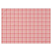 Tartan, rosa, orange, gelb, schwarz Kariert Tischdecke (Vorderseite (Horizontal))