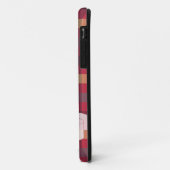 Tartan Rot-Gelb iPhone Case (Hinten/Links)