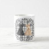 Tartan Scotties Kaffeetasse (Mittel)