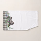 Tartan Scottish Castle Badhandtuch Set (Handtuch)