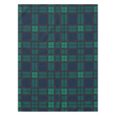 Tartan Scottish Clan Blackwatch Checkered Kariert Tischdecke (Vorderseite)