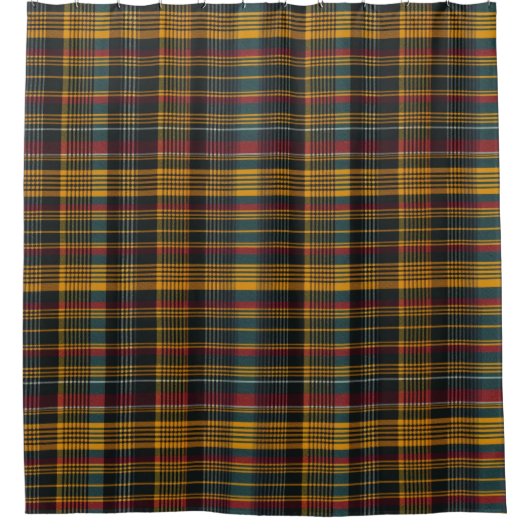 Tartan Scottish Kariert Pattern Duschvorhang (Vorderseite)
