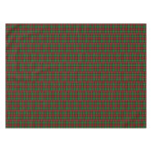 Tartan Scottish Kariert Red Green Rectangle Tischdecke (Vorderseite (Horizontal))