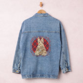 Tartan Scottish Terrier Jeansjacke (Hangar)