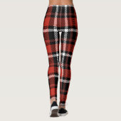 Tartan Seamless Tiles Leggings (Rückseite)