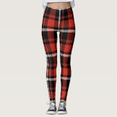 Tartan Seamless Tiles Leggings (Vorderseite)