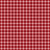 Tartan Shower Curtain Red Black Housewarming Gift Duschvorhang