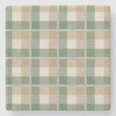 Tartan Steinuntersetzer (Vorderseite)