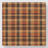 Tartan Steinuntersetzer (Vorderseite)