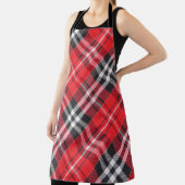 Tartan-Stoffmuster-Musteransicht Schürze (InSitu)