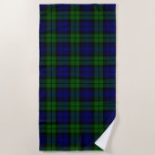 Tartan Strandtuch (Vorderseite)
