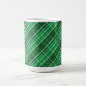 Tartan Swahili Green Kariert Pattern-88675 Kaffeetasse (Mittel)