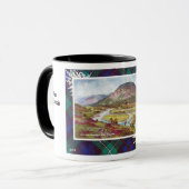 Tartan-Tasse, Clan der Mackenzie, Tasse (Vorderseite Links)
