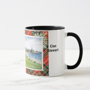 Tartan-Tasse, Clan königlicher Stewart Tasse