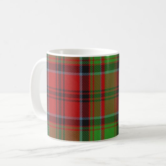 Tartan-Tasse Kaffeetasse (Vorderseite Links)
