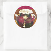 Tartan Tea Cosy Stickers (Tasche)