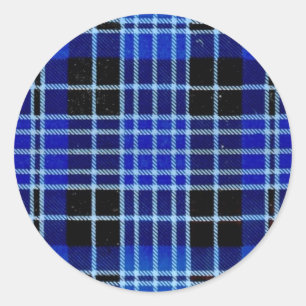 TARTAN "THE CLERGY" RUNDER AUFKLEBER