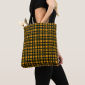 Tartan-Totbeutel Tasche (Von Nahem)