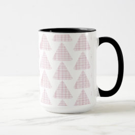 Tartan Triangle Pink Tasse