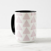 Tartan Triangle Pink Tasse (Vorderseite Links)