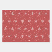 Tartan und Weihnachtsbaum Geschenkpapier Set (Vorderseite 3)