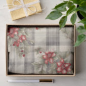 Tartan, Vintag, Decoupage Seidenpapier (Geschenk)